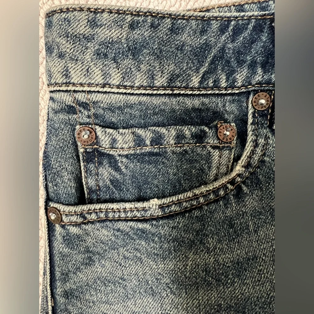 Free People Blue Denim Mini Skirt 🦋| Size: 28 - Picture 9 of 15